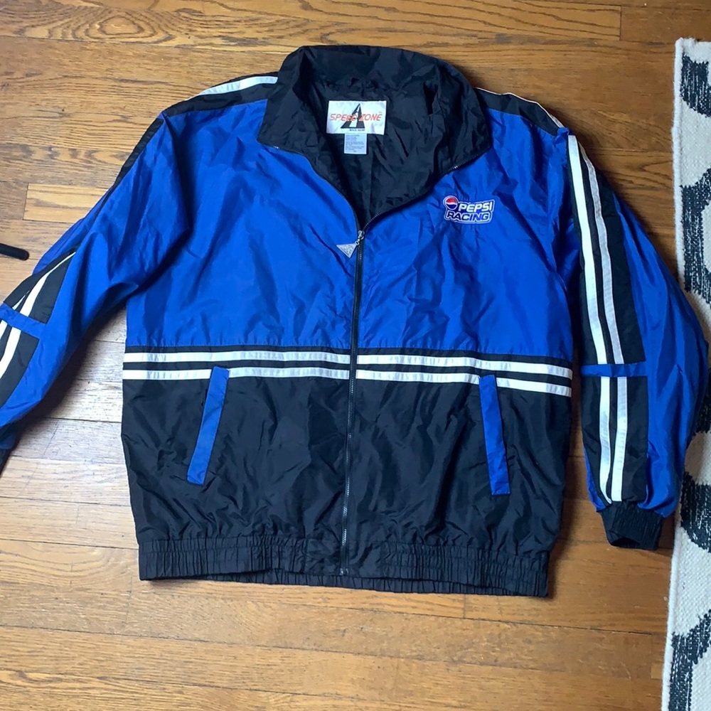 Vintage Pepsi Racing Windbreaker XL
